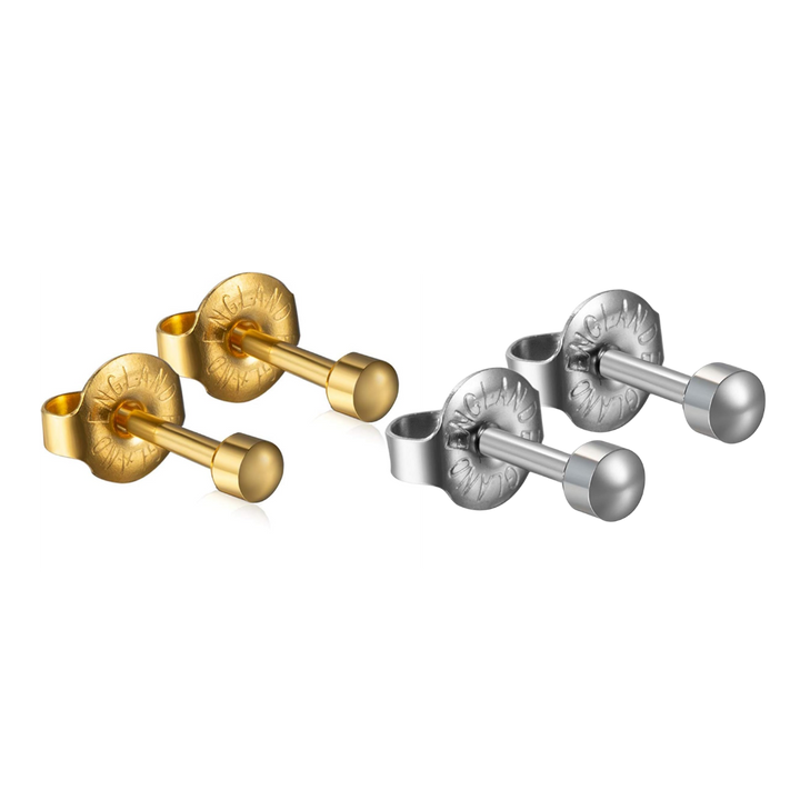 CAFLON  Uncarded Traditional Stud Earrings  |  Various Sizes And Colours