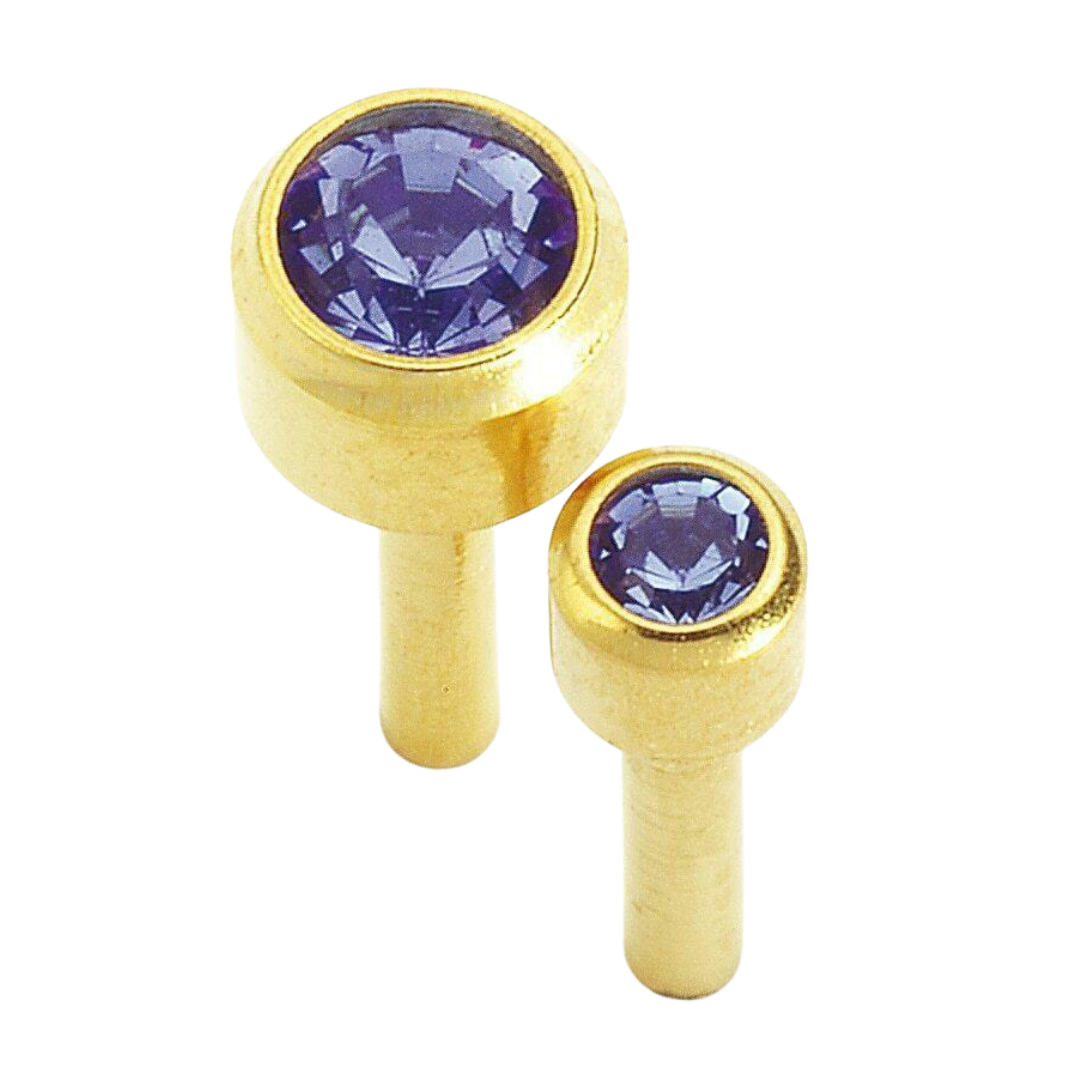 CAFLON  Uncarded Birthstone Earrings  |  Various Sizes And Colours