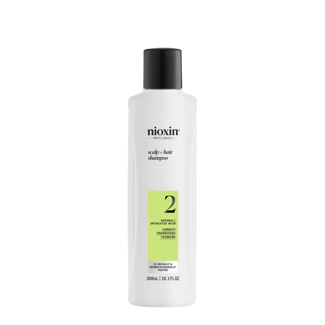 NIOXIN SYSTEM 2  Scalp + Hair Shampoo | Various Sizes