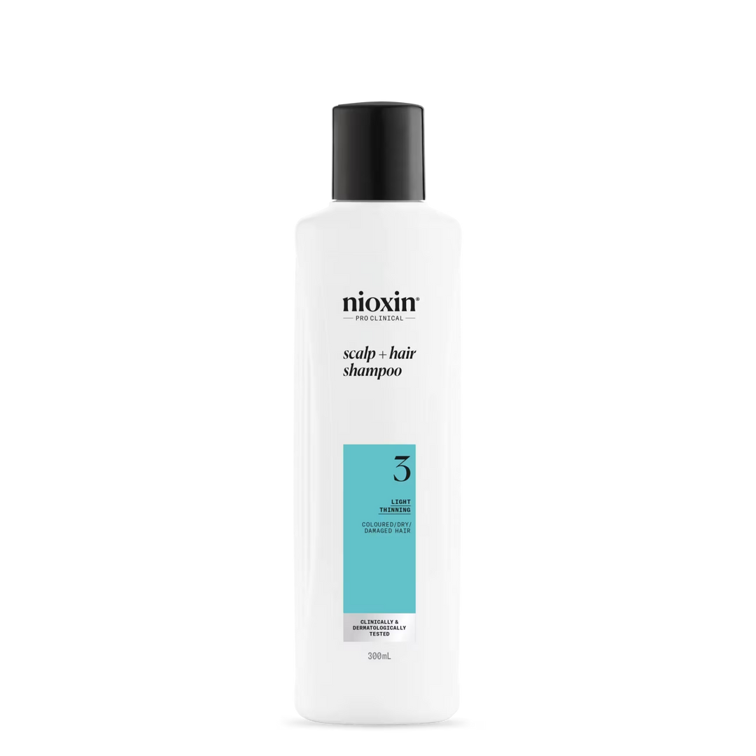 NIOXIN SYSTEM 3  Scalp + Hair Shampoo | Various Sizes