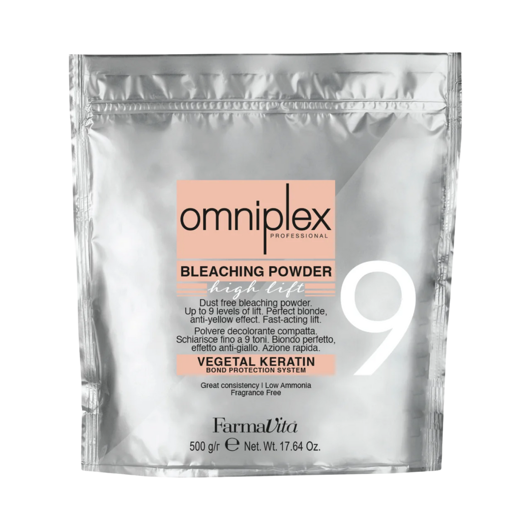 OMNIPLEX BLEACHING POWDER HIGH LIFT UP TO 9 LEVELS  500G