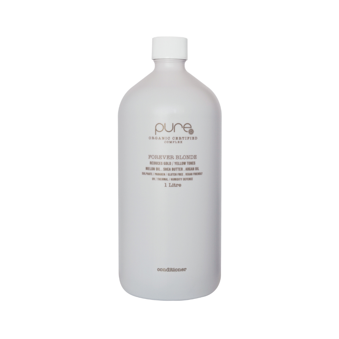 PURE Forever Blonde Reduces Gold/Yellow Tones Conditioner  |  Various Sizes