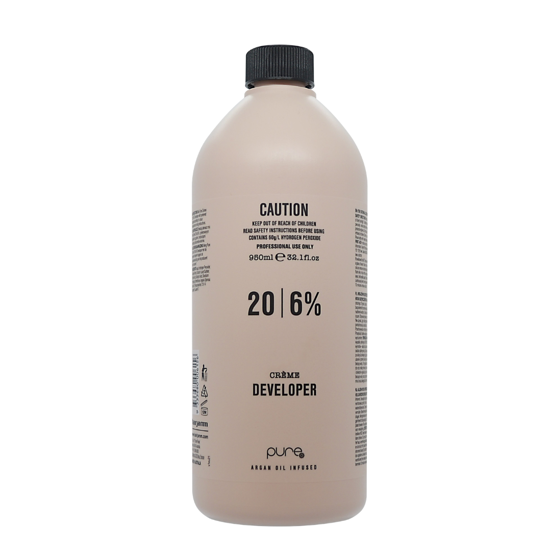 PURE Creme Developer 950ml | Various Colours
