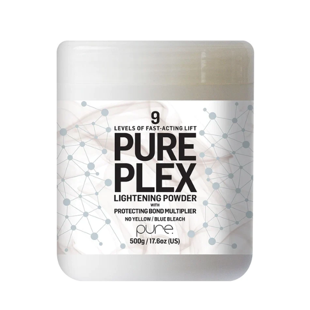 PURE EVOLVE PLEX LIGHTENING POWDER 9 LEVELS OF FAST-ACTING LIFT BLUE BLEACH 500G