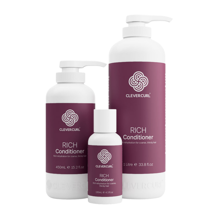 CLEVER CURL Rich Conditioner  |  Various Sizes
