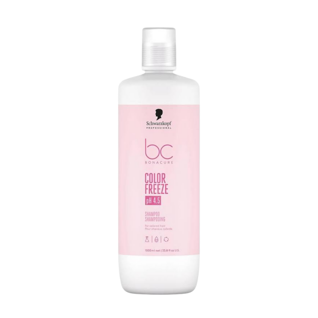 SCHWARZKOPF Bonacure Clean Performance Ph 4.5 Color Freeze Shampoo (Pv1) | Various Sizes