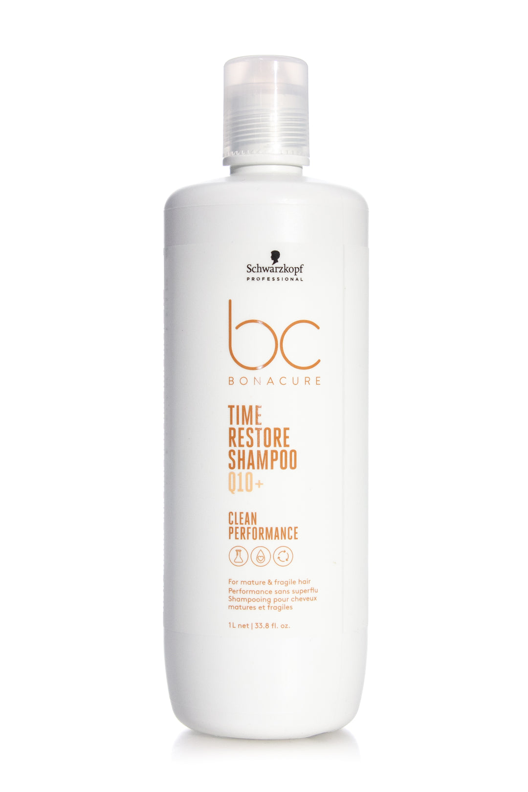 SCHWARZKOPF Clean Performance Time Restore Q10+ Shampoo | Various Sizes