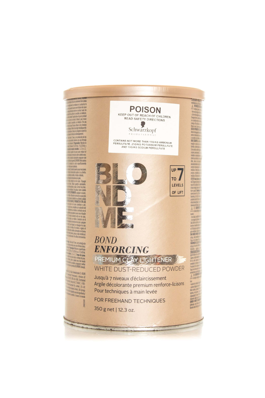 SCHWARZKOPF BLONDME BOND ENFORCING PREMIUM CLAY LIGHTENER 7+ 350G