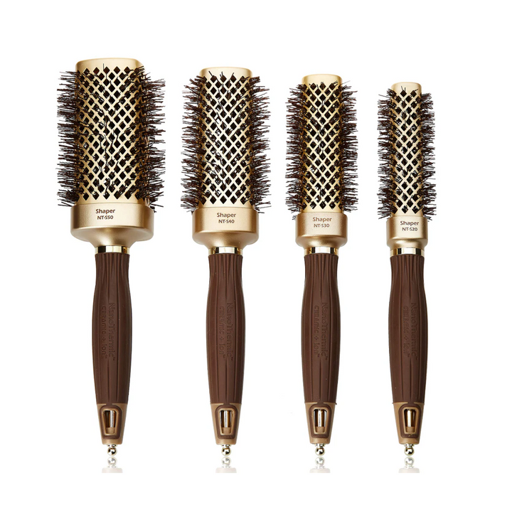 OLIVIA GARDEN Nano Thermic Gold Brush | Various Colours