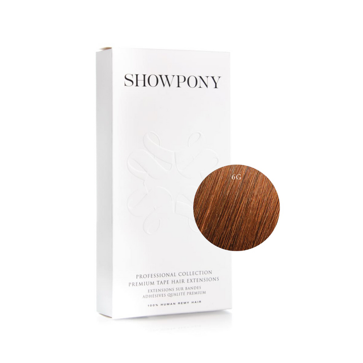 SHOWPONY  Tape Hair Extensions 10 Piece  |  20", Various Colours
