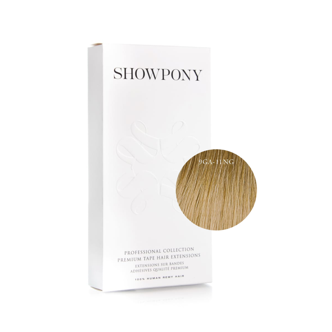 SHOWPONY  Tape Hair Extensions 10 Piece  |  20", Various Colours