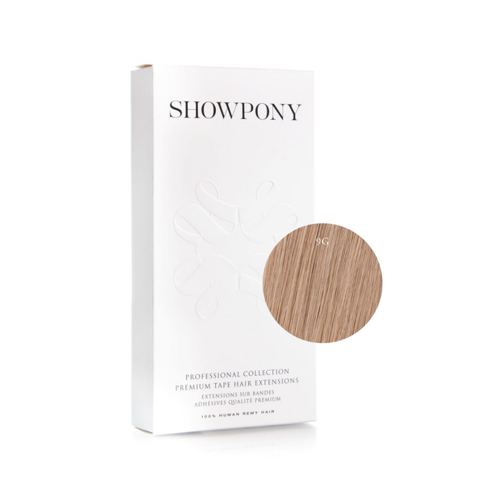SHOWPONY  Tape Hair Extensions 10 Piece  |  20", Various Colours