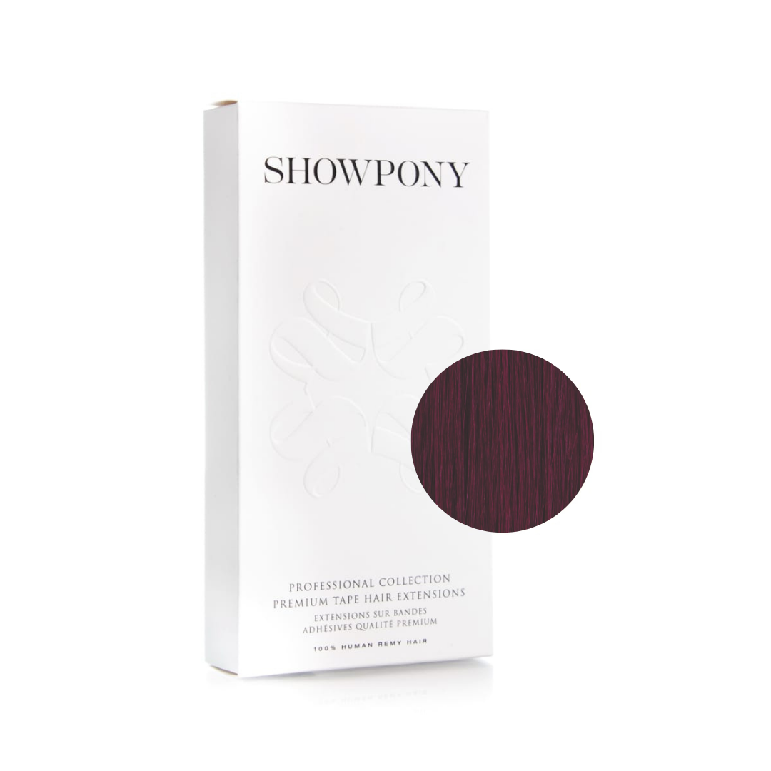 SHOWPONY  Tape Hair Extensions 10 Piece  |  20", Various Colours