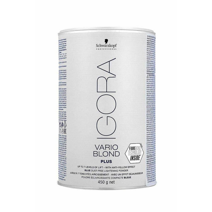 SCHWARZKOPF IGORA VARIO BLOND PLUS BOND INSIDE BLUE POWDER 450G