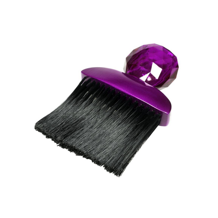 SILVER BULLET BLACK CRYSTAL NECK BRUSH PURPLE