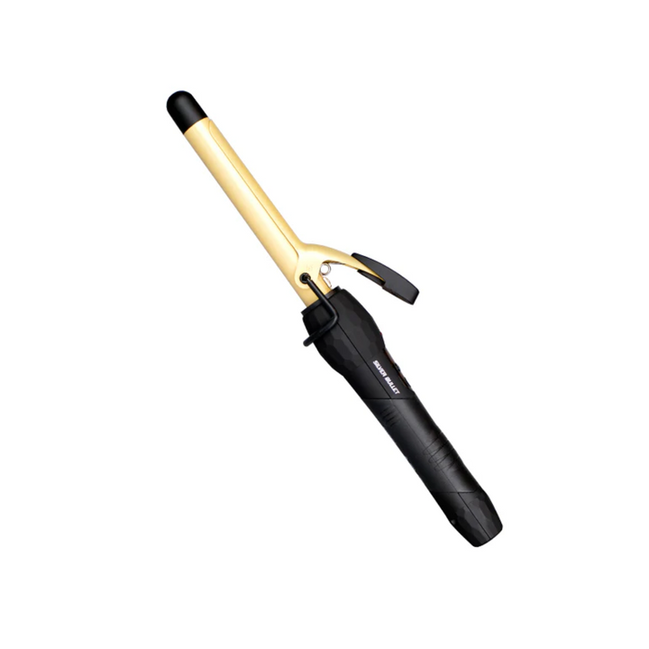 SILVER BULLET Fastlane Gold Ceramic Curling Iron Tong 19mm