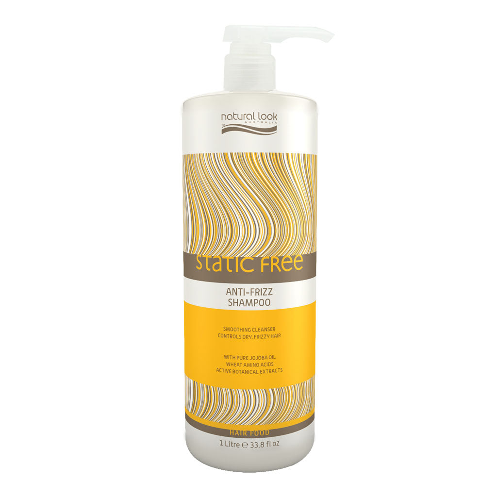 NATURAL LOOK Static Free Anti-Frizz Shampoo  |  Various Sizes