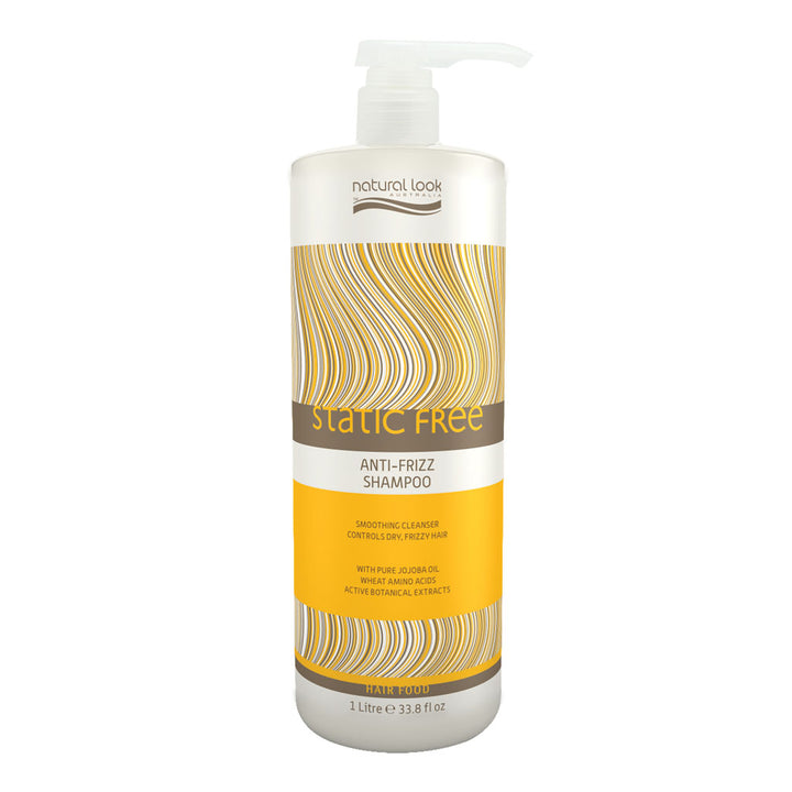 NATURAL LOOK Static Free Anti-Frizz Shampoo  |  Various Sizes