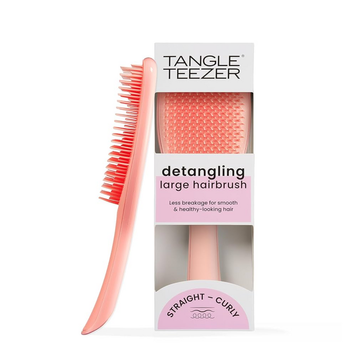 TANGLE TEEZER  The Wet Detangler   Glow  |  Large, Peach