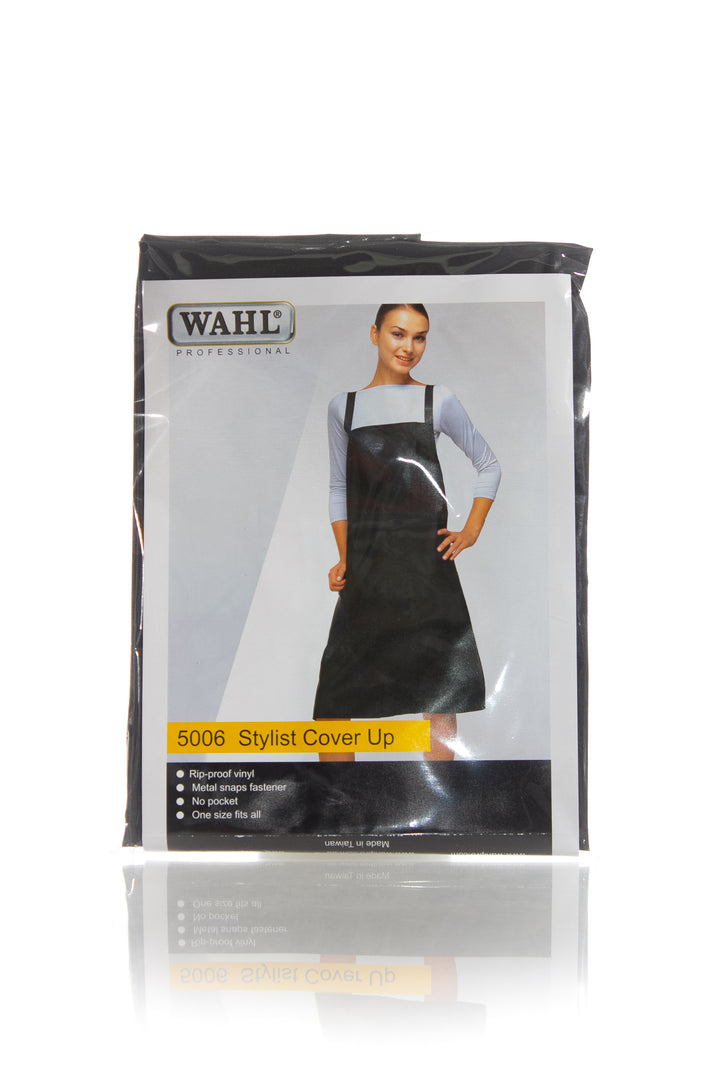 WAHL STYLIST COVER UP VINYL APRON BLACK