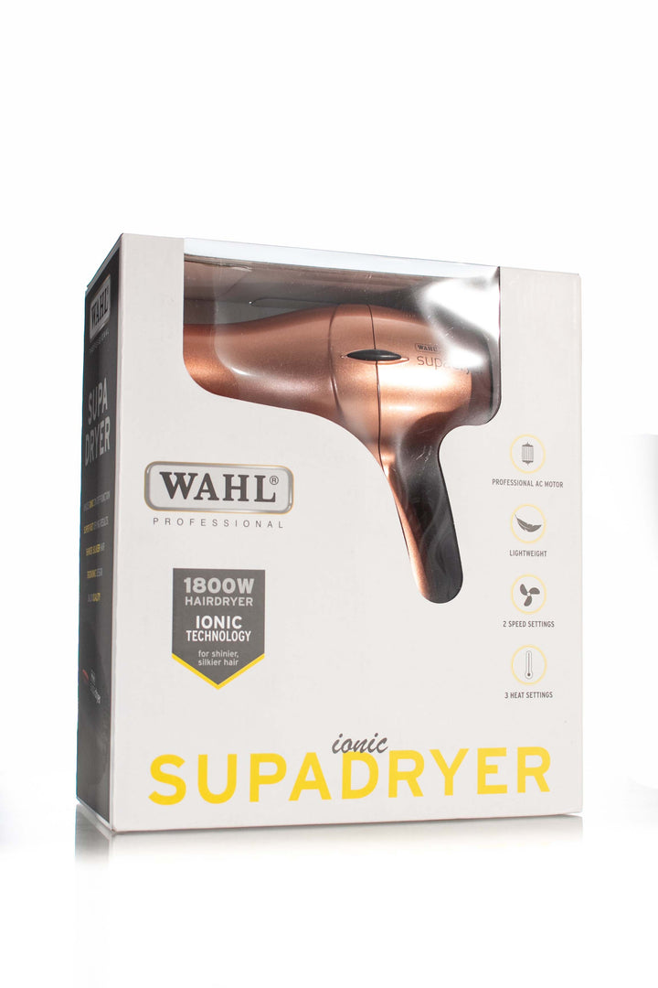 WAHL Supadryer Ionic 1800w  |  Various Colours