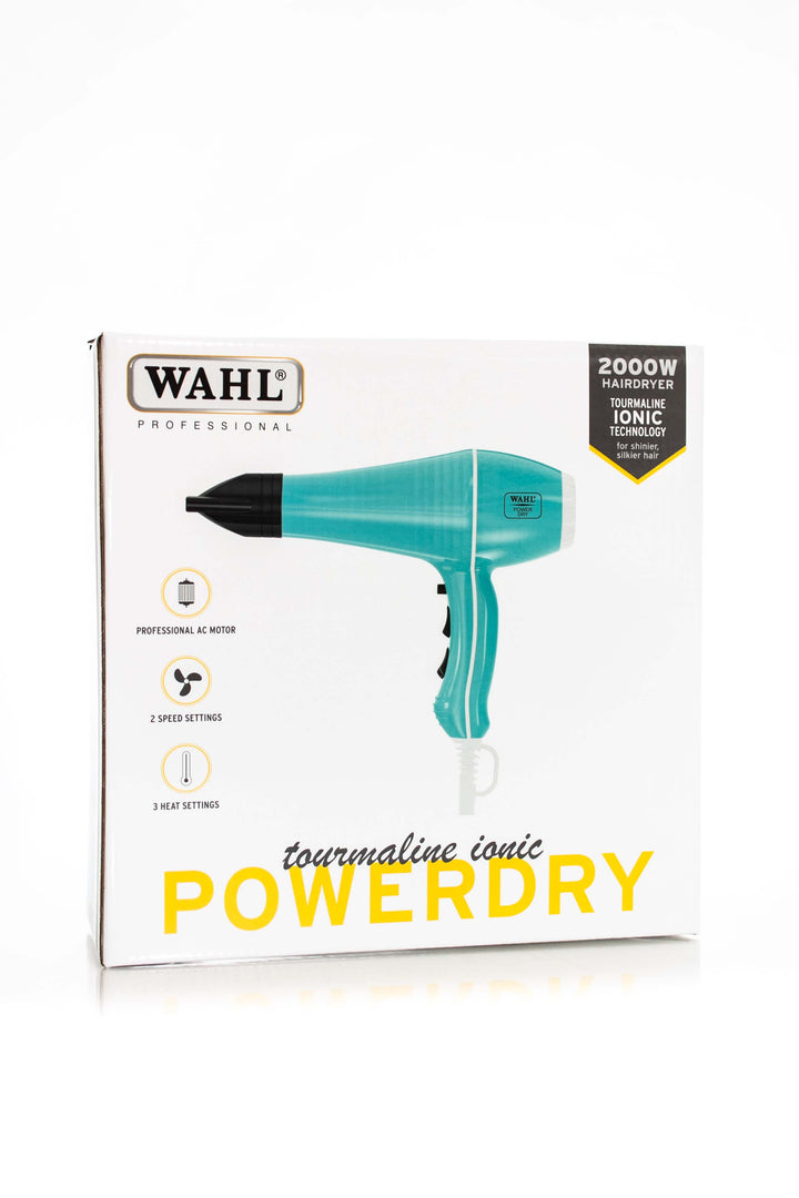 WAHL Powerdry 2000w Hair Dryer  |  Various Colours