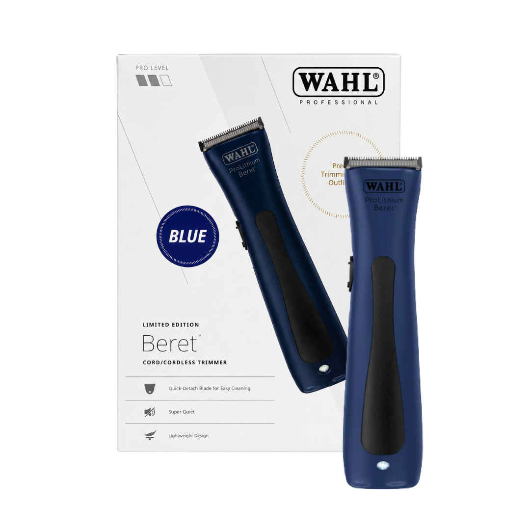 WAHL BERET CORDLESS TRIMMER LIMITED EDITION - BLUE