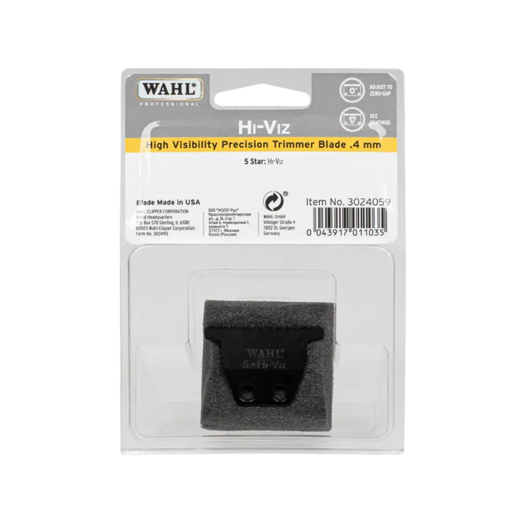 WAHL HI-VIZ PRECISION TRIMMER BLADE .4MM