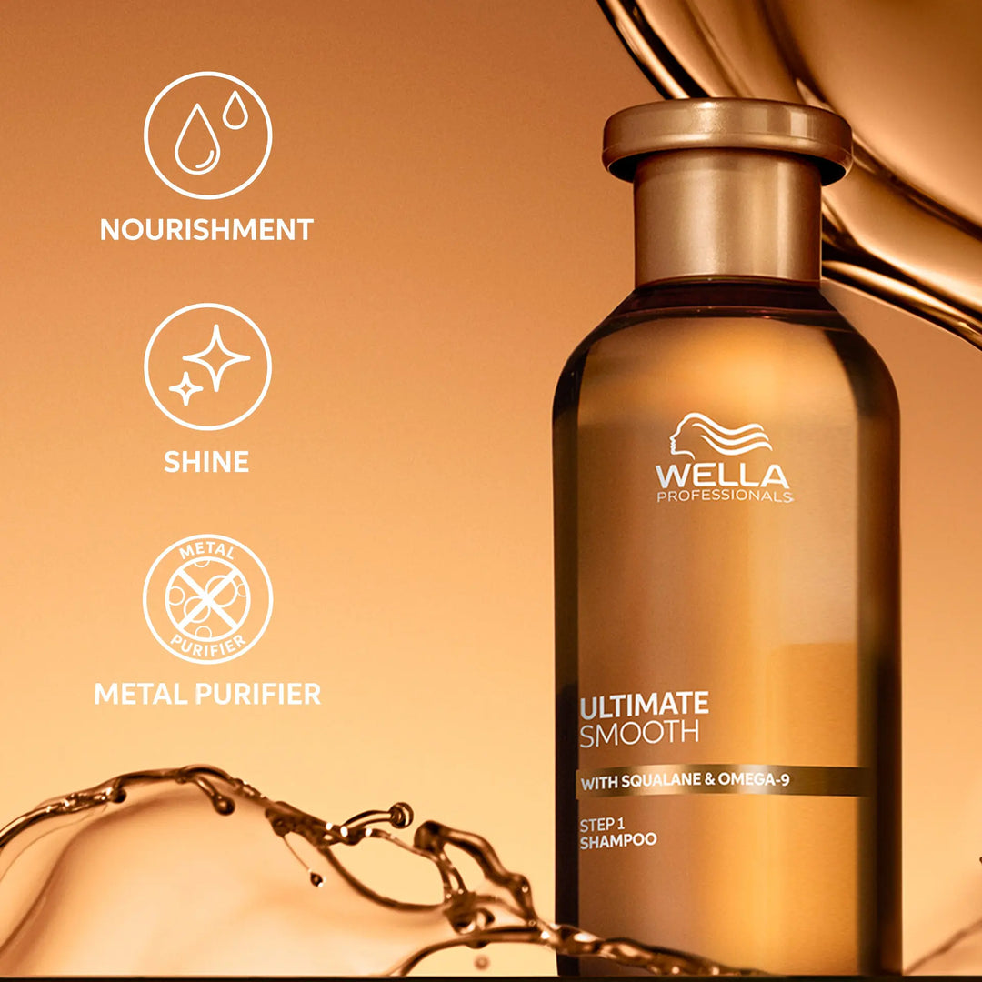 WELLA Ultimate Smooth Step 1 Shampoo | Various Sizes
