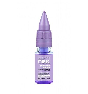 NAK HAIR COLOUR FIX BLONDE 30ML *CLEARANCE
