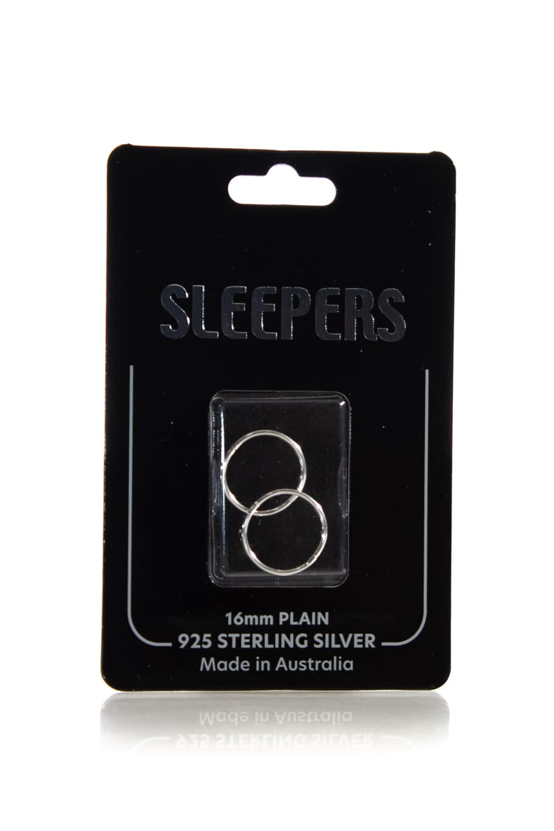 ADNOHR Sleepers 925 Sterling   Plain  |  Various Sizes And Colours