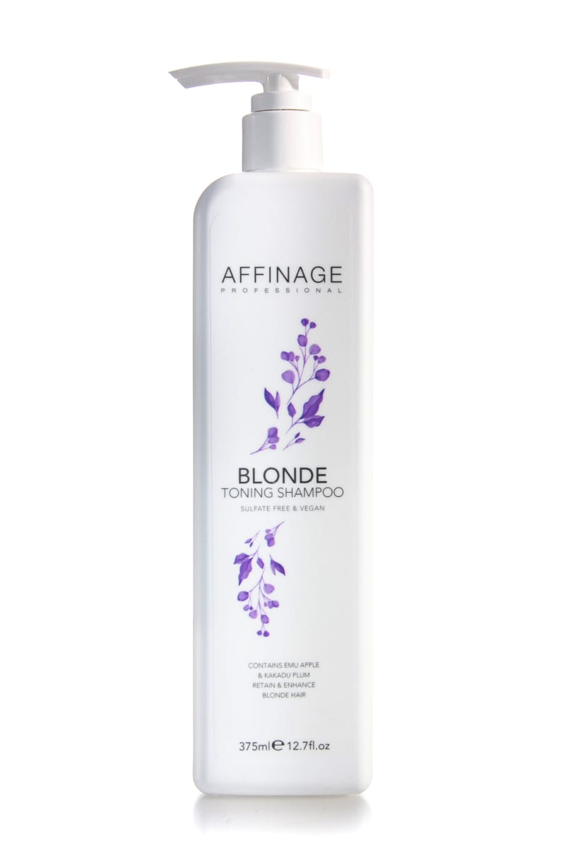 AFFINAGE Professional Blonde Toning Shampoo  |  Various Sizes