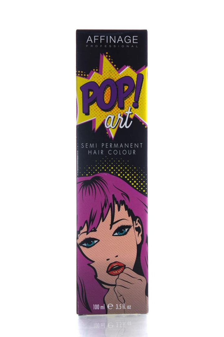 AFFINAGE Professional Pop Art Semi Permanent Hair Colour Tube  |  100ml, Various Colours