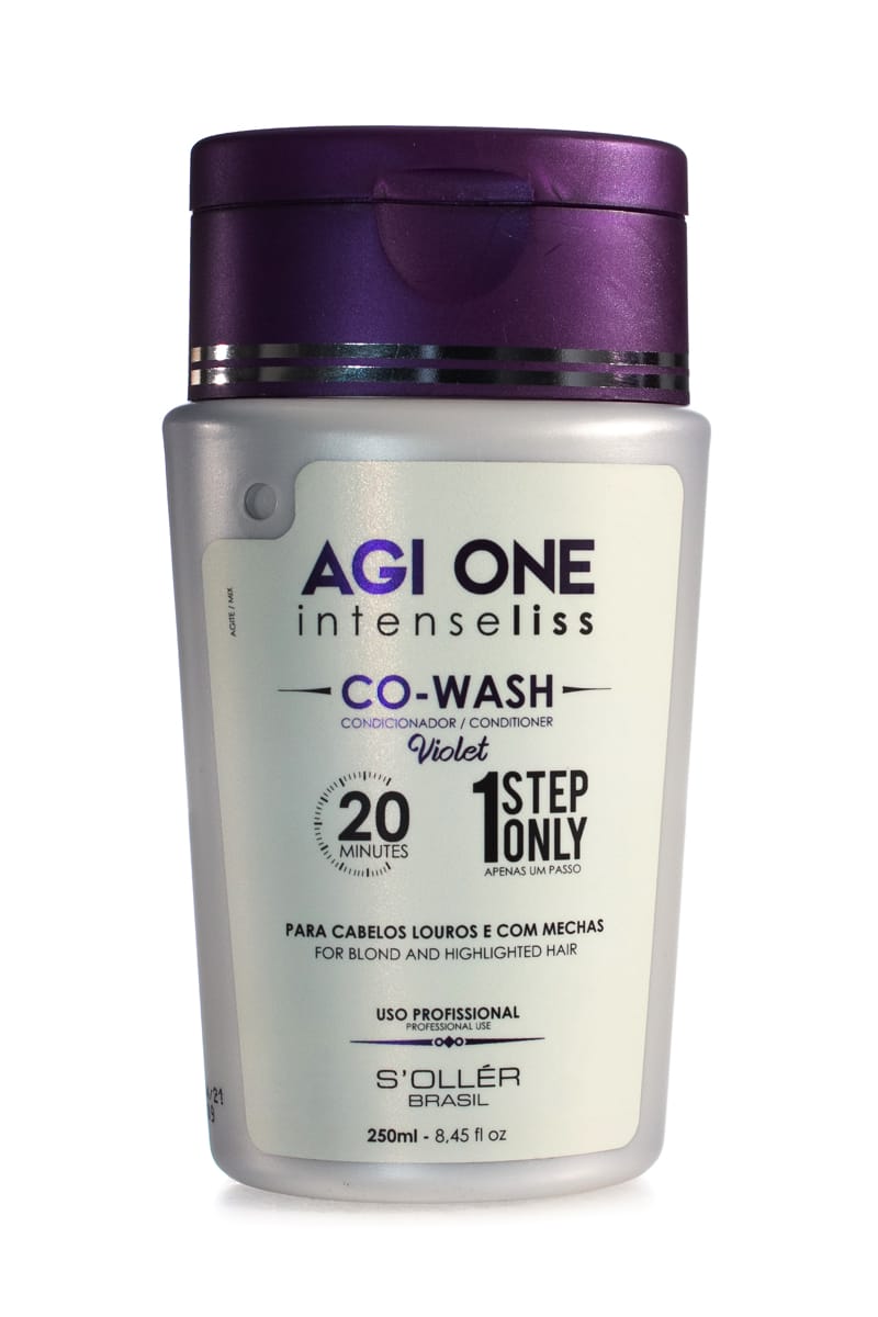 AGI One Intenseliss Co-Wash Violet For Blond And Highlighted Hair  |  Various Sizes