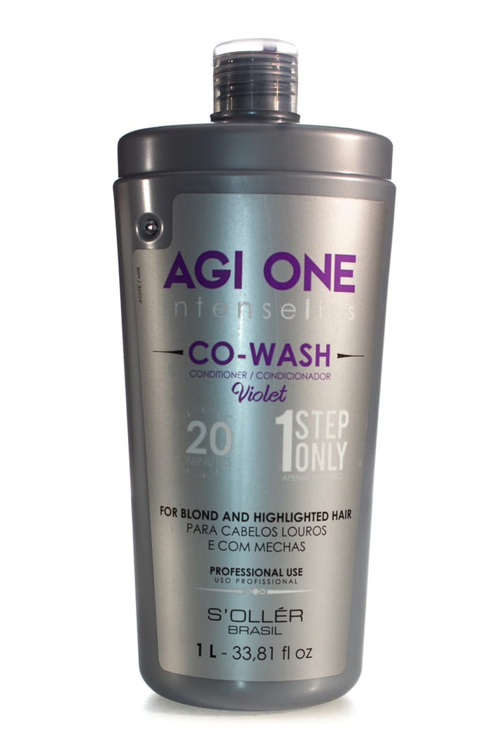 AGI One Intenseliss Co-Wash Violet For Blond And Highlighted Hair  |  Various Sizes