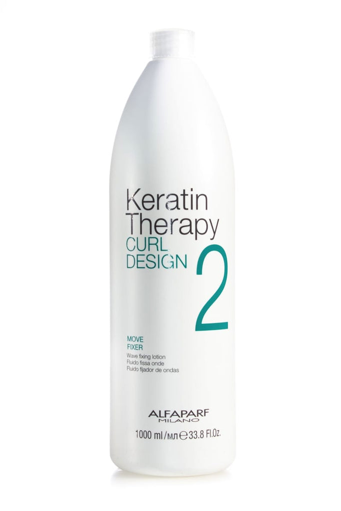 ALFAPARF MILANO KERATIN THERAPY CURL DESIGN 2 MOVE FIXER 1L – Salon Hair  Care