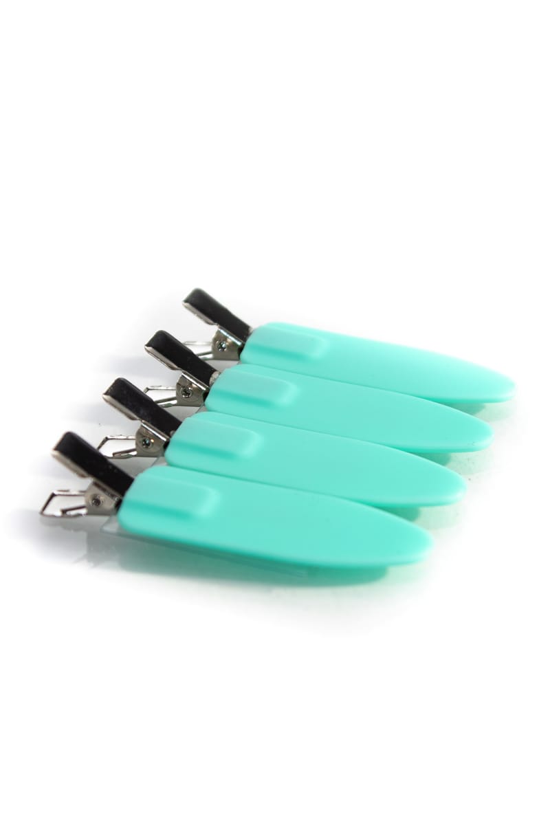 A M WILLIAMS Creaseless Clips With Rubberised Back 4 Pack -  |  Various Colours