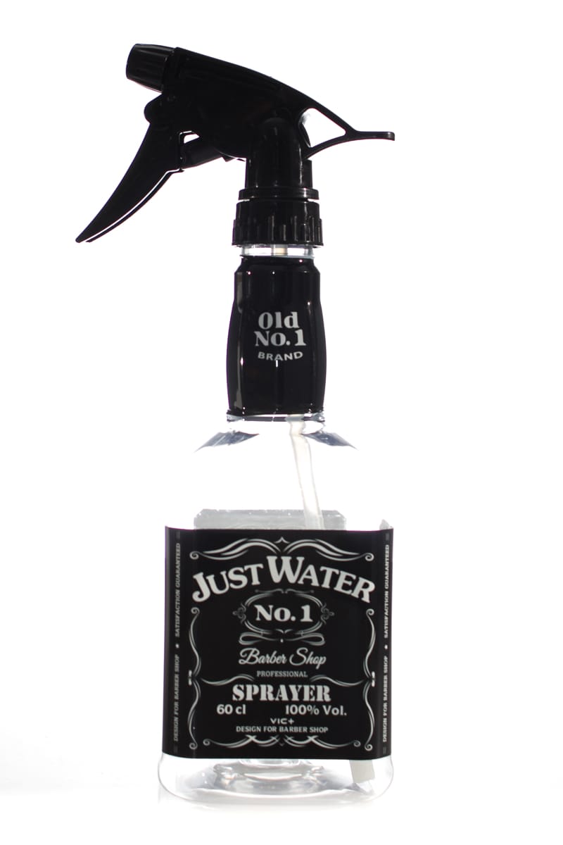 JUST WATER NO. 1 600ML WATER SPRAY BOTTLE - CLEAR