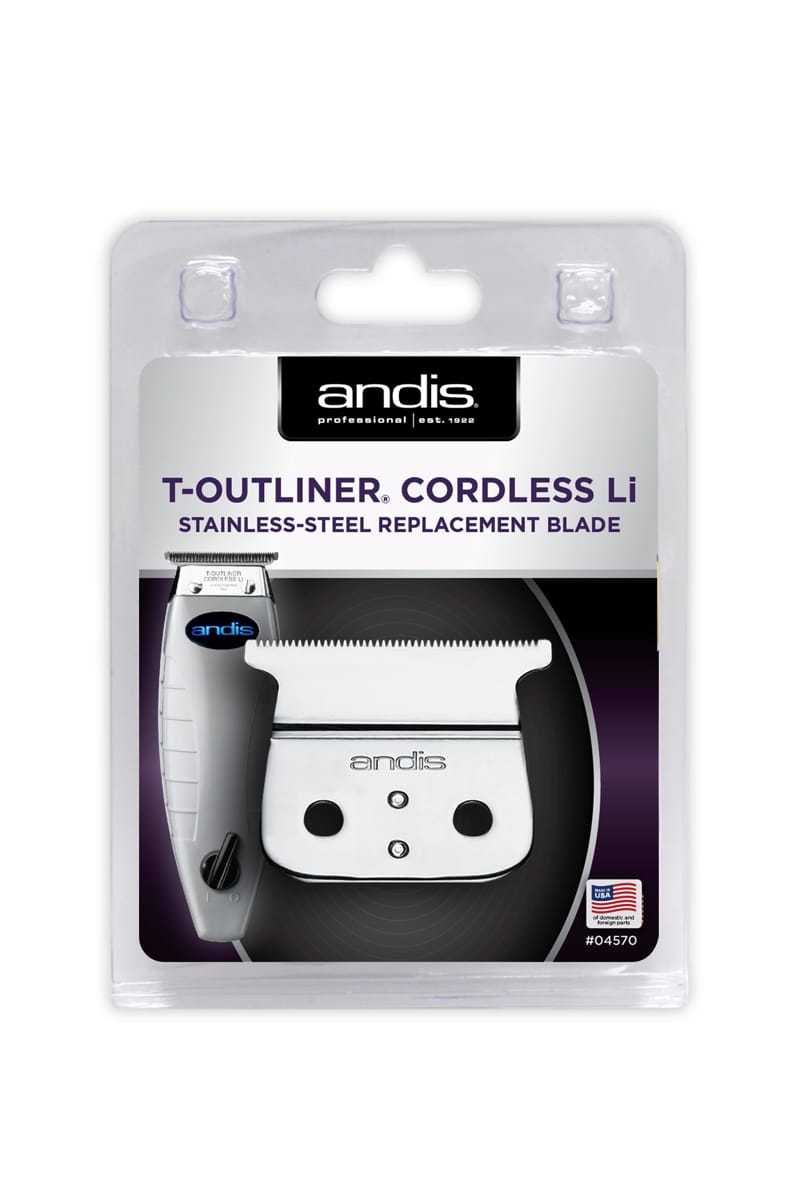 ANDIS T-OUTLINER CORDLESS LI STAINLESS-STEEL REPLACEMENT BLADE