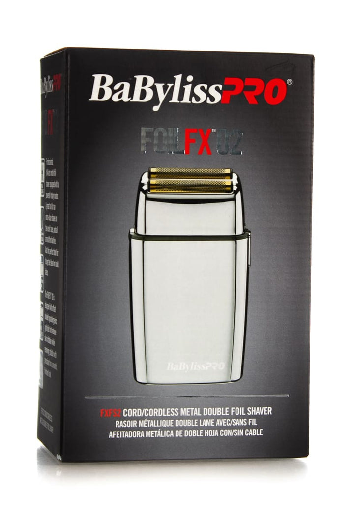 BABYLISS PRO Foilfx02 Cord/Cordless Metal Double Foil Shaver -  |  Various Colours