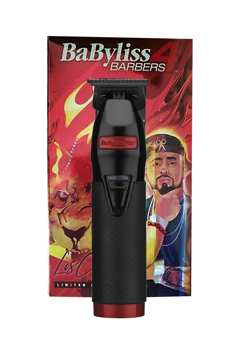 BABYLISS PRO 4 BARBERS INFLUENCER EDITION SKELETON TRIMMER - LOS CUT IT (BLACK/RED)