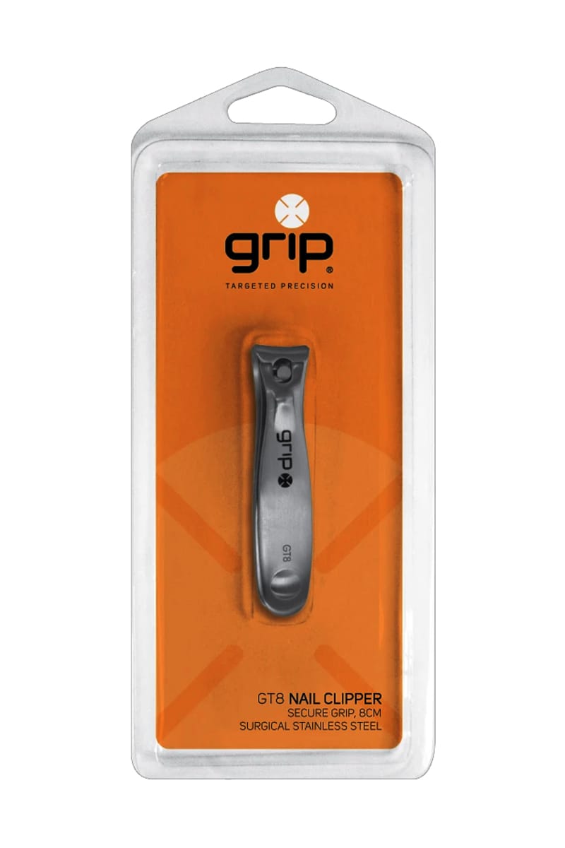 GRIP GT8 NAIL CLIPPER - SURGICAL STAINLESS STEEL 8CM