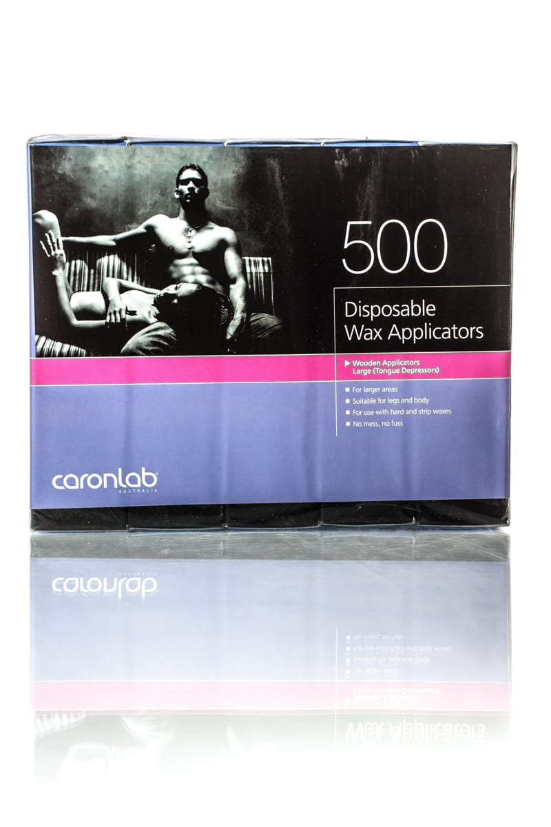 CARONLAB Disposable Wax Applicators Large Tongue Depressors  |  Various Sizes
