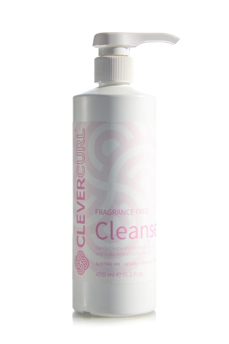 CLEVER CURL Fragrance Free Cleanser  |  450ml