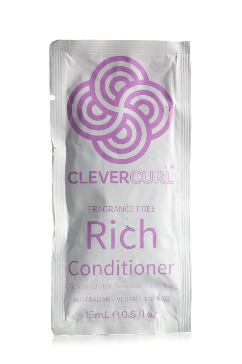 CLEVER CURL Fragrance Free Rich Conditioner | Various Sizes