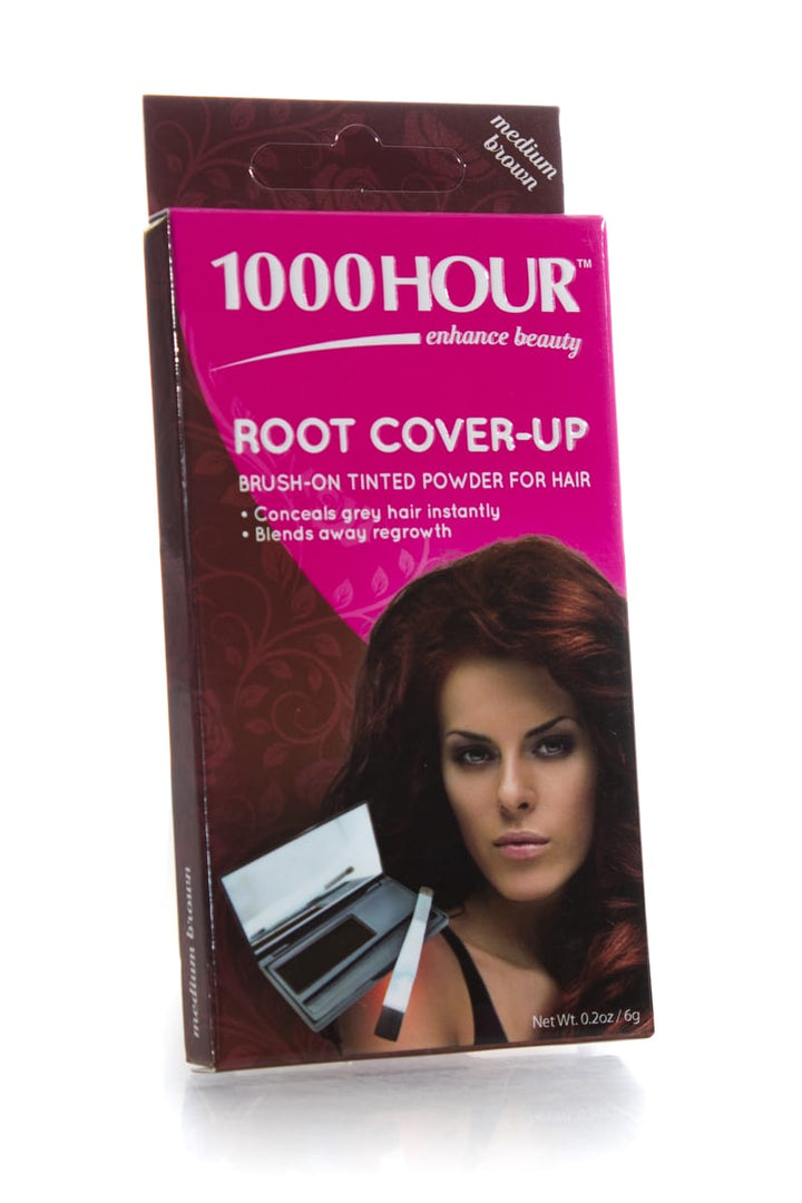 1000 HOUR  Root Cover-Up Brush-On Tinted Powder  |  6g, Various Colours