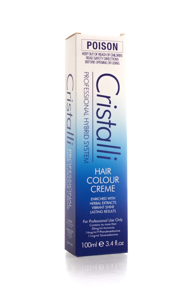 CRISTALLI Hair Colour Creme  |  100ml, Various Colours
