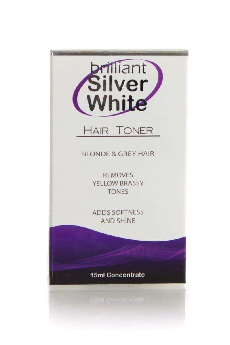 BRILLIANT SILVER White Hair Toner | Various Sizes