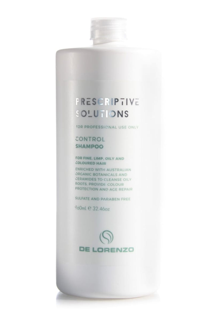 DE LORENZO Prescriptive Solutions Control Shampoo  |  Various Sizes