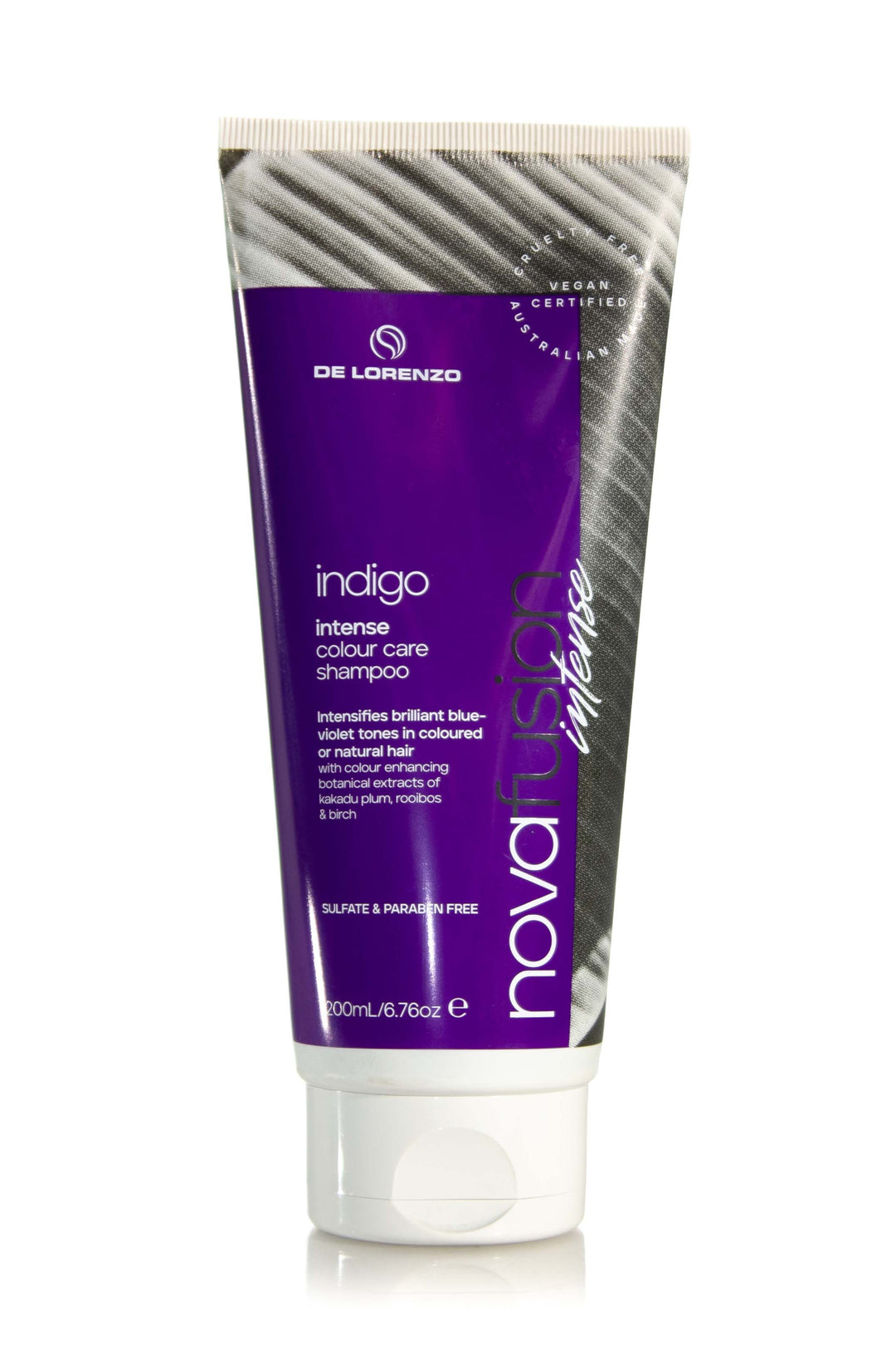 DE LORENZO Nova Fusion Intense Colour Care Shampoo  |  200ml, Various Colours